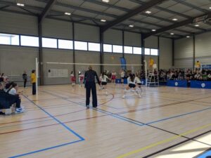 Championnat Ugsel de volley au lycée Jean 23