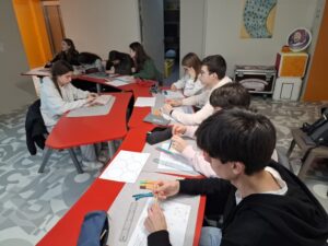 Activité lors du voyage à Toulouse des 1ère et term spécialité Maths